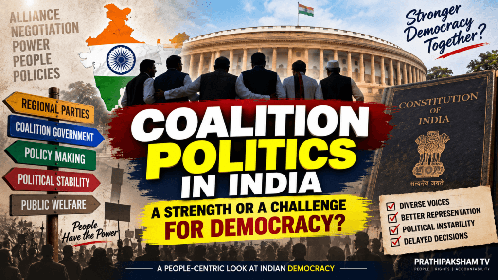 Coalition Politics in India and Its Impact on Democracy