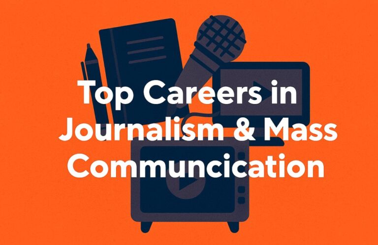 Journalism: జర్నలిజం & మాస్ కమ్యూనికేషన్లో టాప్ 10 కెరీయర్లు Journalism: జర్నలిజం & మాస్ కమ్యూనికేషన్లో టాప్ 10 కెరీయర్లు – Prathipaksham TV