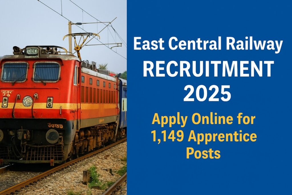 IRCTC: తూర్పు మధ్య రైల్వేలో 1149 అప్రెంటిస్ పోస్టులు – Prathipaksham TV