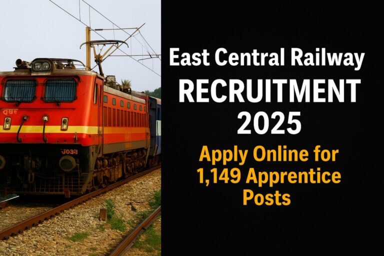 Indian Railways: East Central Railway Recruitment 2025 Indian Railways: East Central Railway Recruitment 2025 – Prathipaksham TV